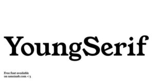 YoungSerif font true type