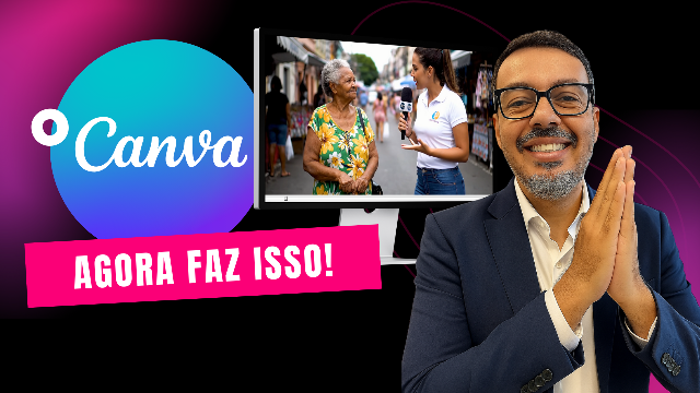 Criando vídeos no Canva com VO3 + Chatgpt