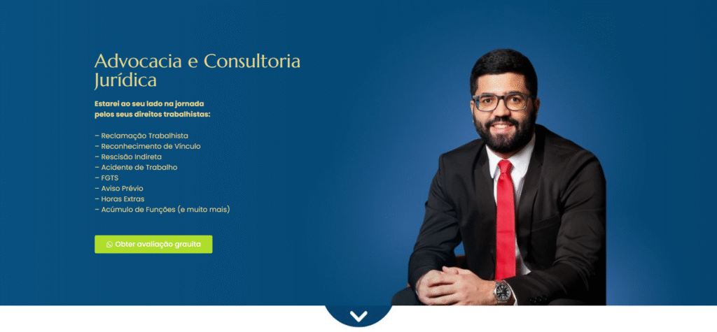 Criação de Landig Pages com alto poder de vendas