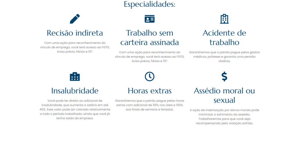 Criação de Landig Pages com alto poder de vendas